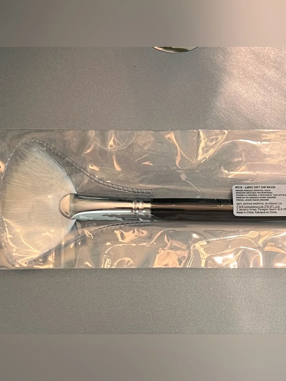 5 pc Giorgio Armani & Morphe Brush Set~ Contour, Spot Concealer, Crease, & Fan